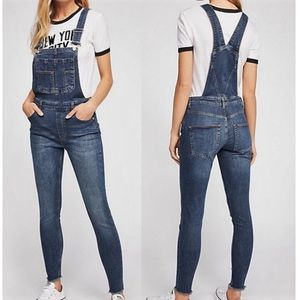 Free People Skinny Overalls